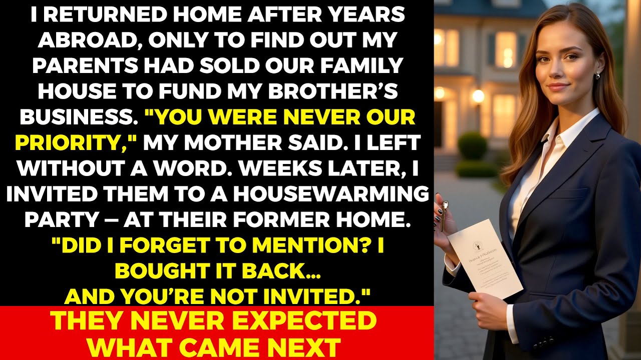 "My Parents Sold My Childhood Home… So I Bought It Back and Gave Them ...
