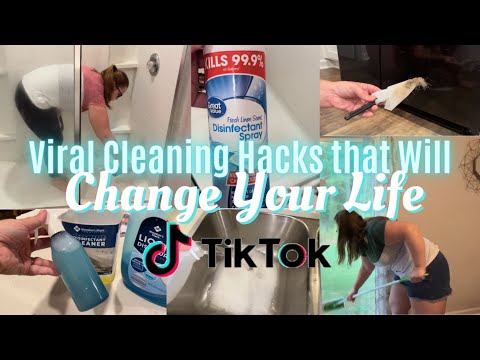 These Cleaning Hacks Will Change Your Life | Tiktok Cleaning Hacks