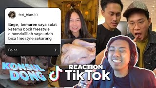 KELAKUAN MAKHLUK BERPENGHASILAN - KONSULDONG X REACTION TIKTOK