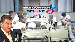 CUANTOS CAEN EN UN FIAT 600 xDDDD - MARIO KART 8 DELUXE + SMASH BROS ULTIMATE ONLINE