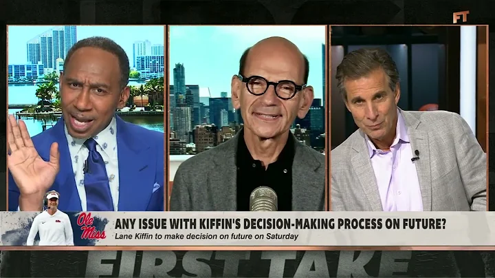 ESPN First Take || Stephen A. rips Finebaum, Mad Dog on Kiffin’s right to choose future