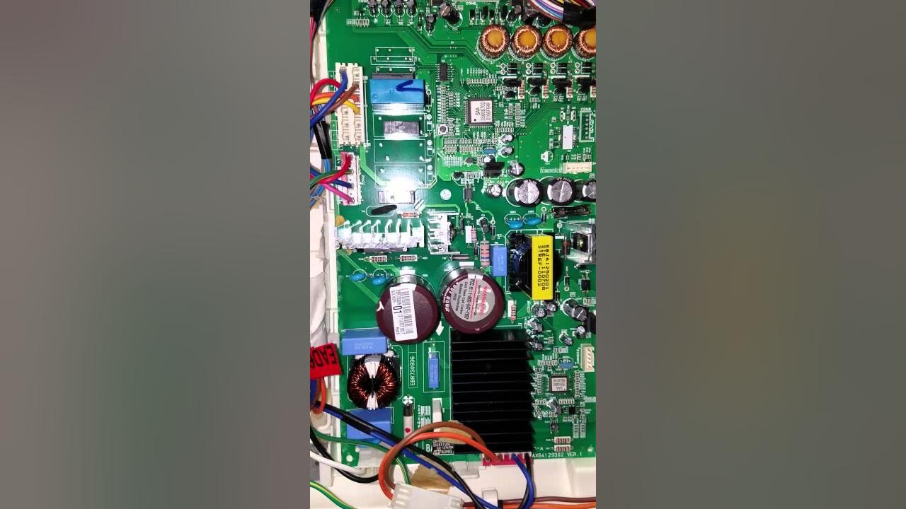 Blinking led on pcb of Kenmore elite refrigerator?? YouTube