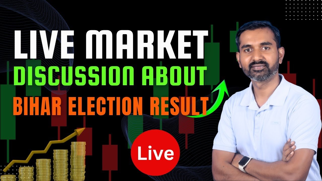 Live Market Discussion (Educational Content Only) | Nifty & Bank Nifty Important level I 14.11.2025