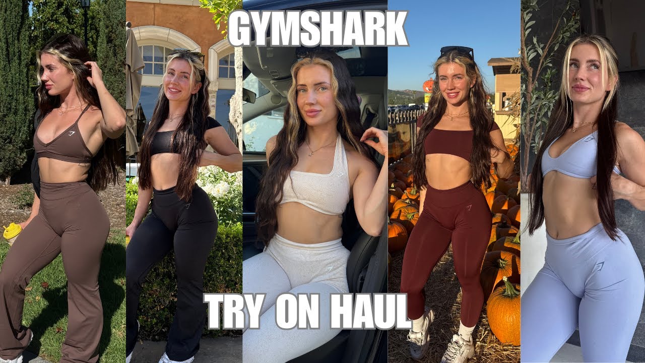 ОГРОМНЫЙ примерочный набор Gymshark Black Friday