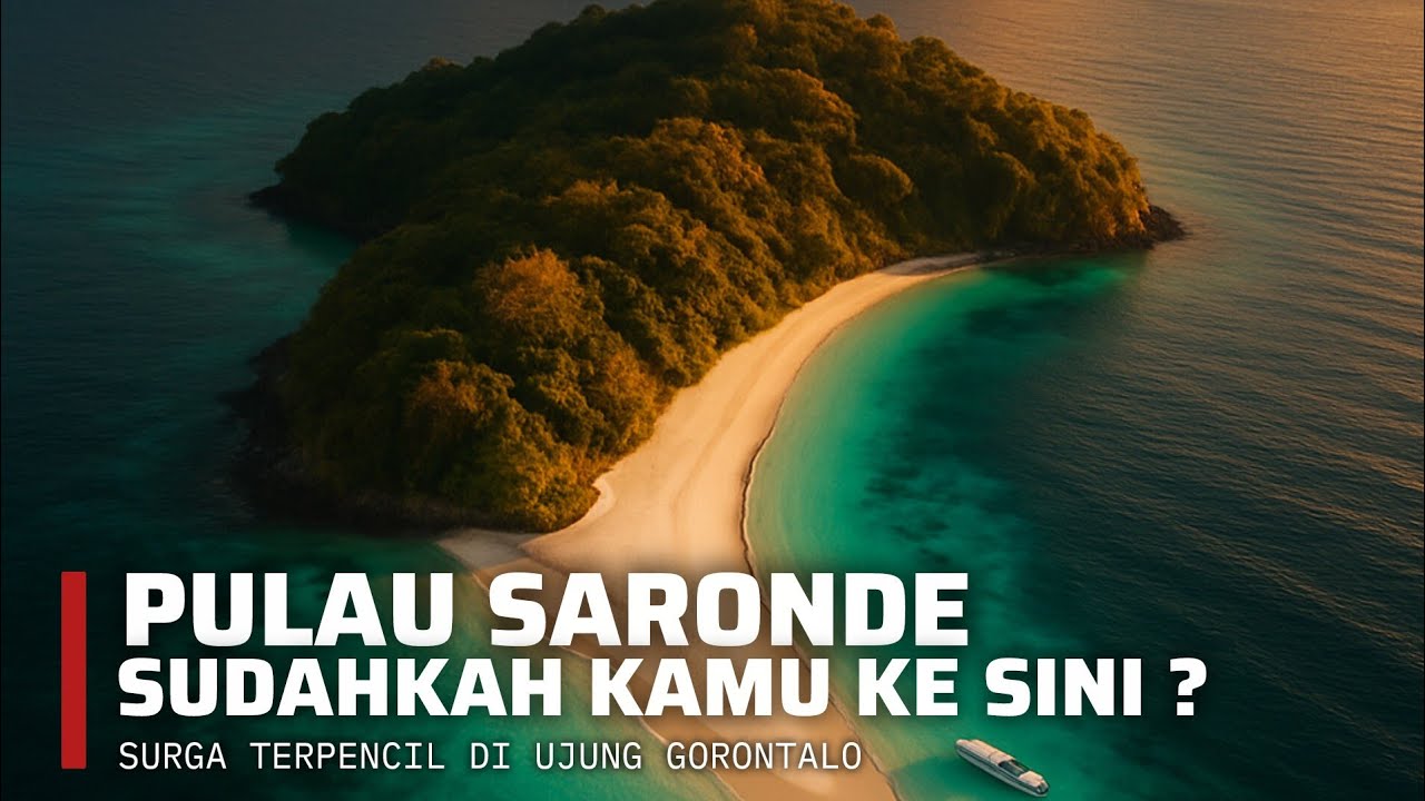 Pulau Saronde: Surga Tropis Tersembunyi di Gorontalo!