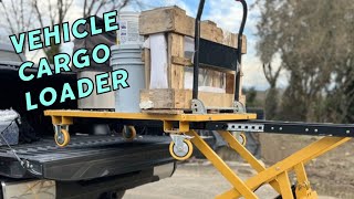 Vehicle Cargo Loader Lift & Slide Cart