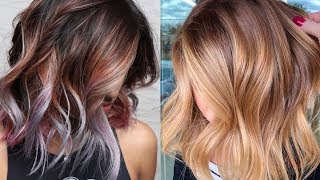 20 Trendy Hair Highlights  Balayage application  finished Tips  Ombre hair  color Hair highlights Hair styles