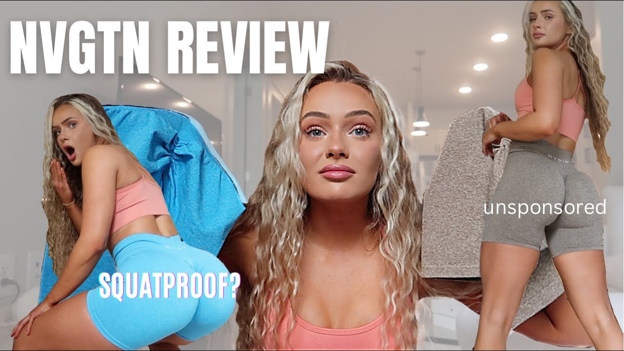 I BOUGHT IT IN EVERY COLOR! NVGTN Scrunch Biker Shorts Review Try On