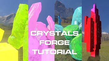 How to make Crystals, a Tutorial in forge - Halo Infinite