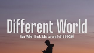 Alan Walker - Different World (Lyrics)