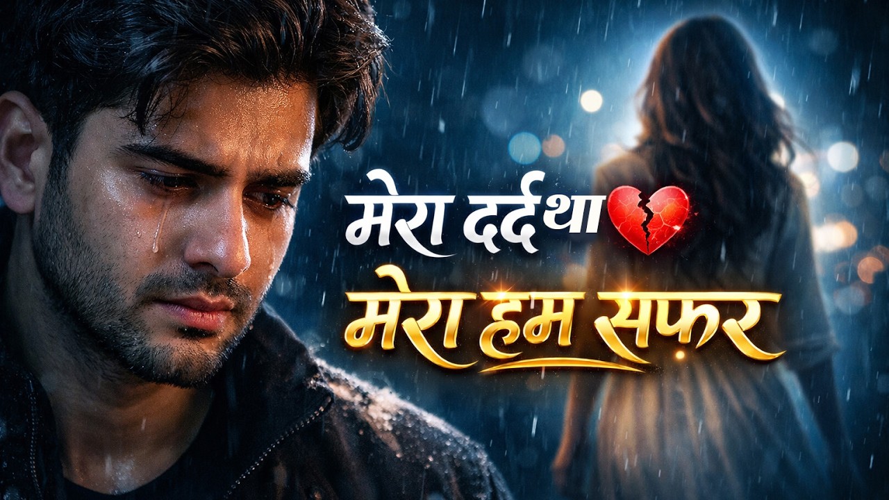 मेरा दर्द था मेरा हम सफ़र | Mera Dard tha Mera Humsafar | Emotional Sad Song | Viral Hit Hindi Song