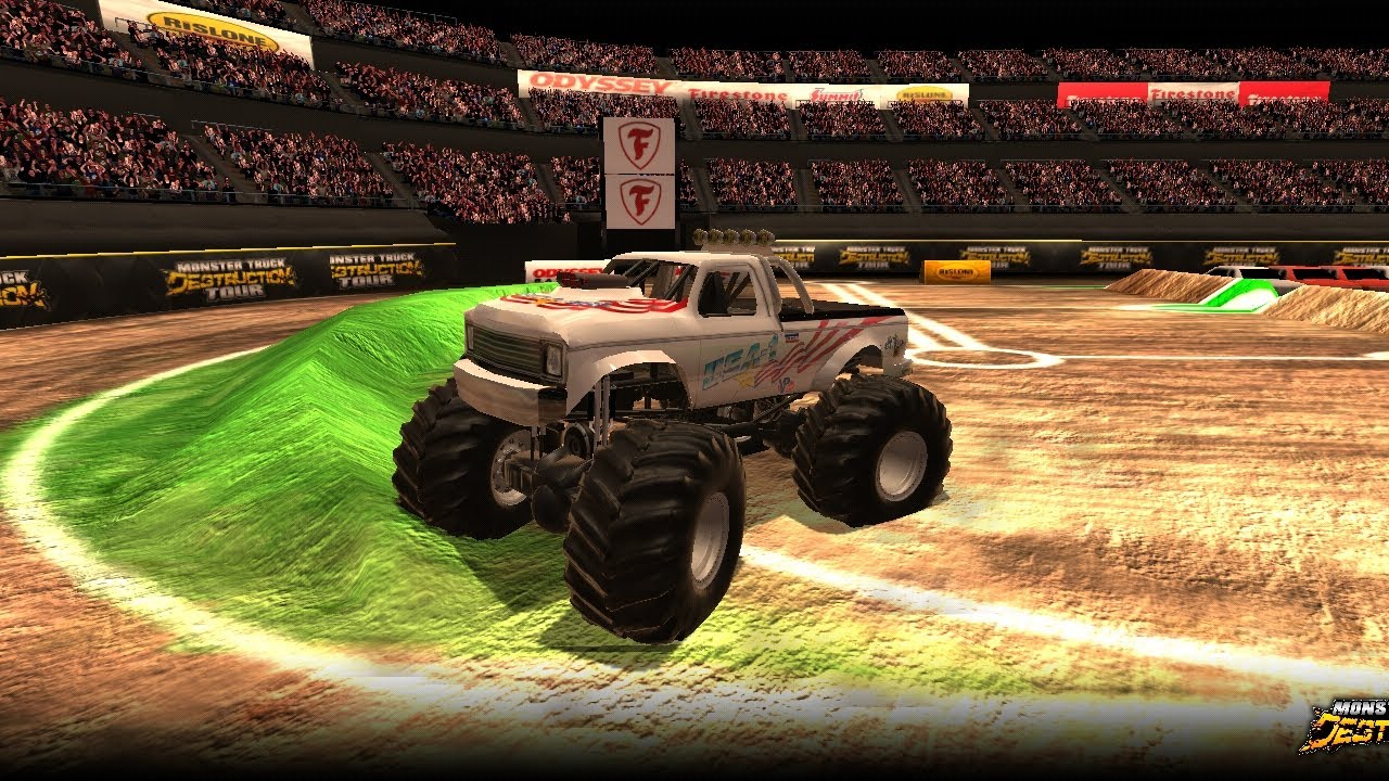 Gameplay , monster truck destruction USA 1 original 