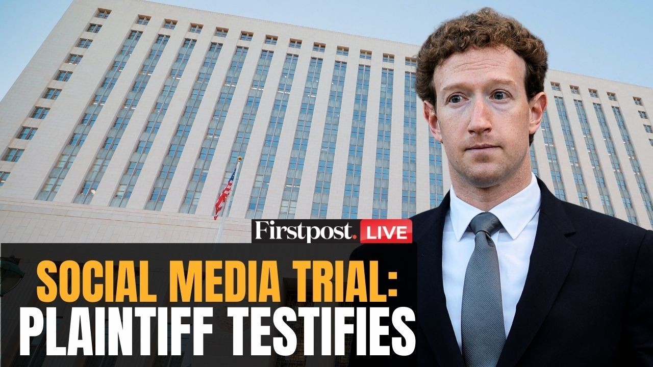 LIVE: Plaintiff Kaley Appears in Landmark Social Media Addiction Trial | Woman Sues Meta, YouTube