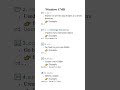 CMD Command Part-1 #education #tech #shortsviral #educational