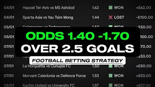 The BEST Odds Range for Football Betting (Over 2.5 Goals Strategy) screenshot 4