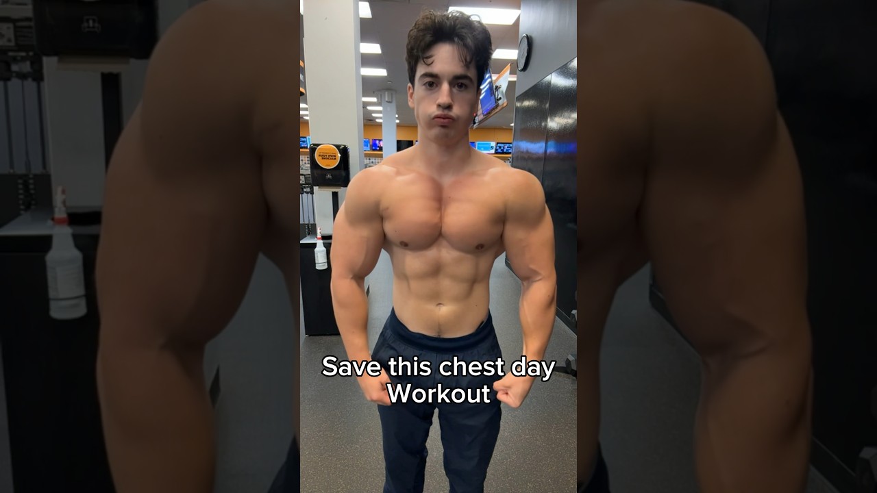 Save this chest workout 💪 