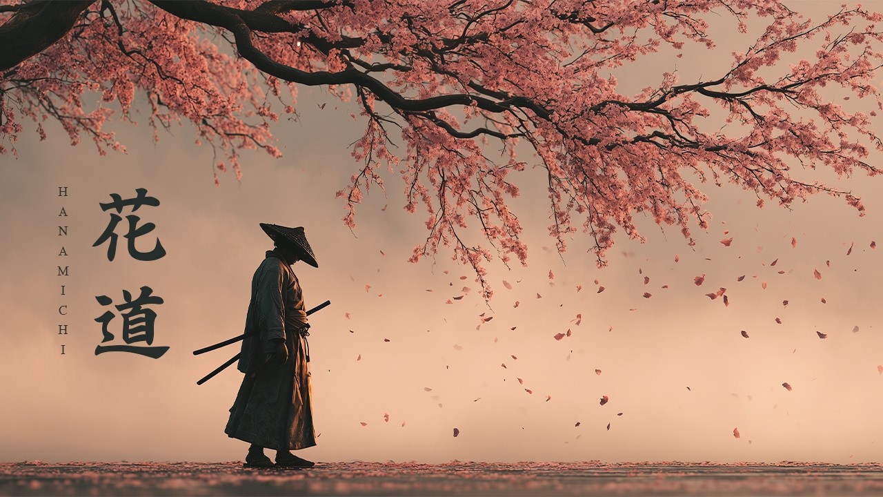 HANAMICHI（花道）— Japanese Zen Music Along the Path of Falling Blossoms