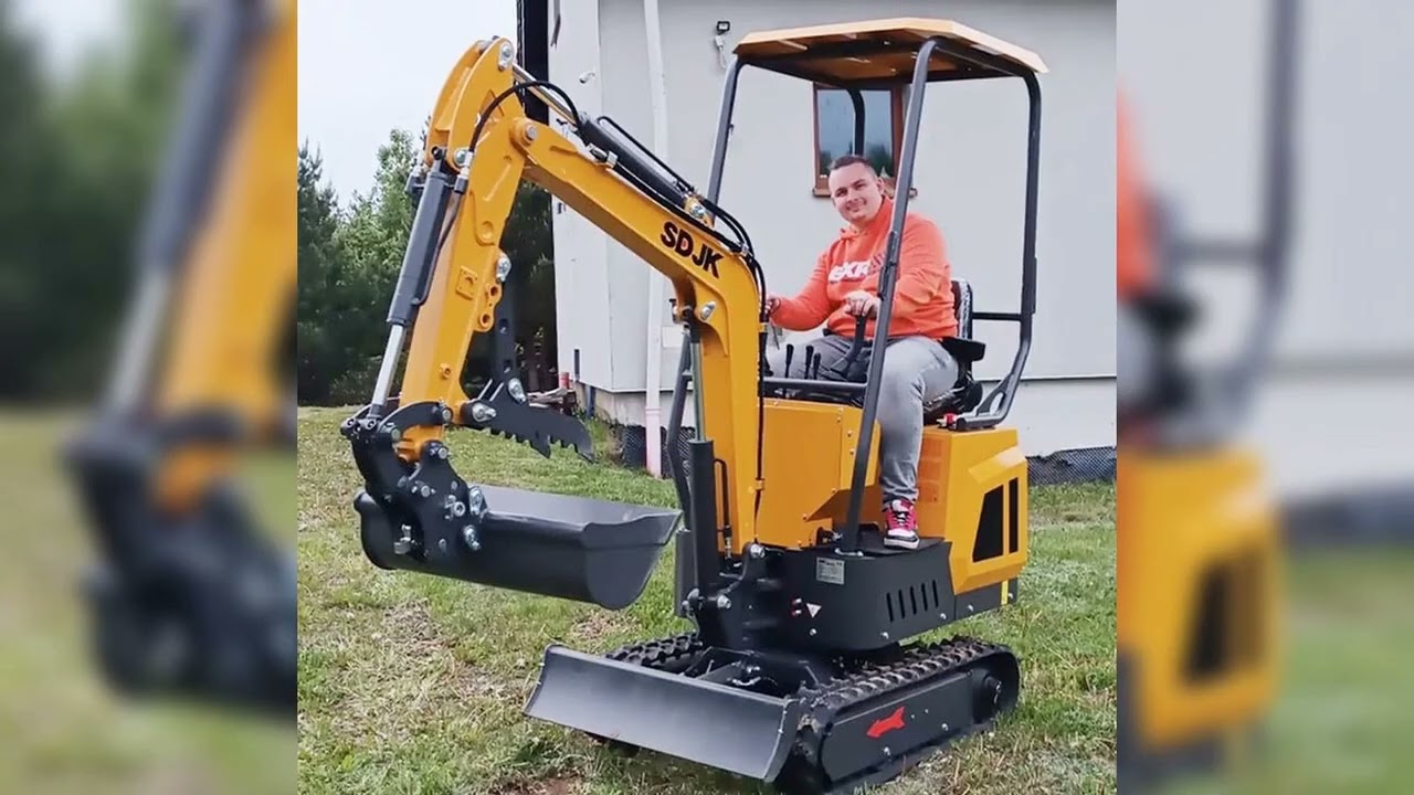 A must-have product!�Agricultural orchard Mini Excavator 1000kg With Swing Boom 1T 2 ton Price EPA