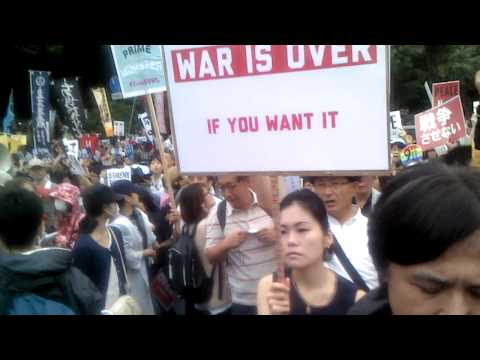 2015年8月30日国会前道路デモ