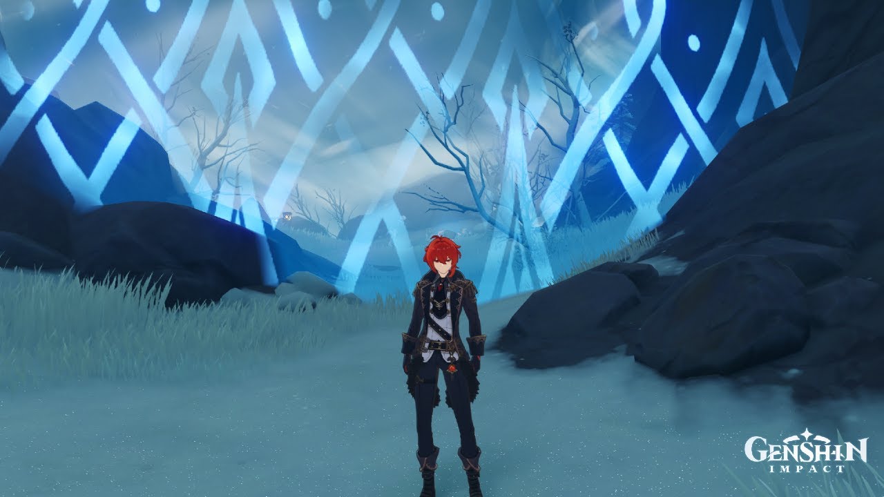 How to remove Ice Barrier in Dragonspine Genshin Impact YouTube