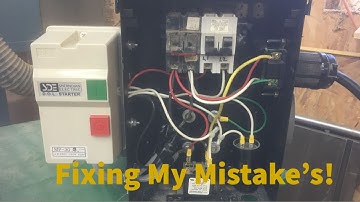 (Part 2) How to Build a Rotary Three Phase Converter with details & parts