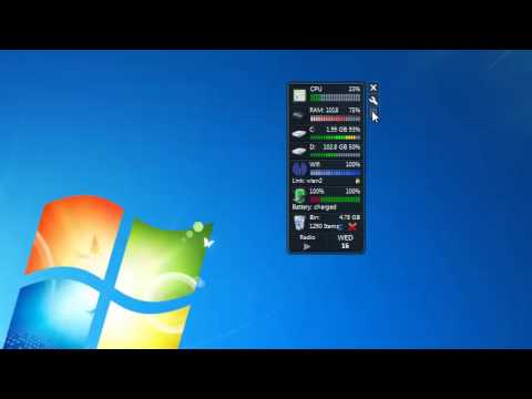 CompStatus Side Show Windows 7 Gadget