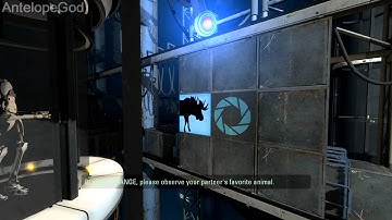 Portal 2 Co-op Playthrough - Calibration Testing