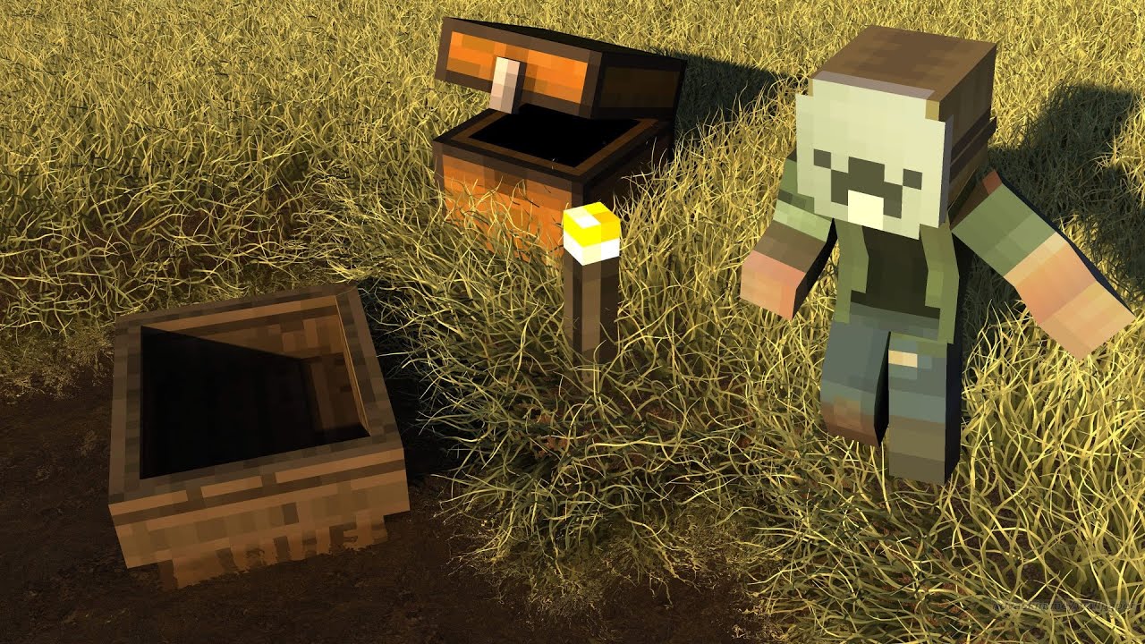 TUTO comment faire une miniature minecraft super facilement et