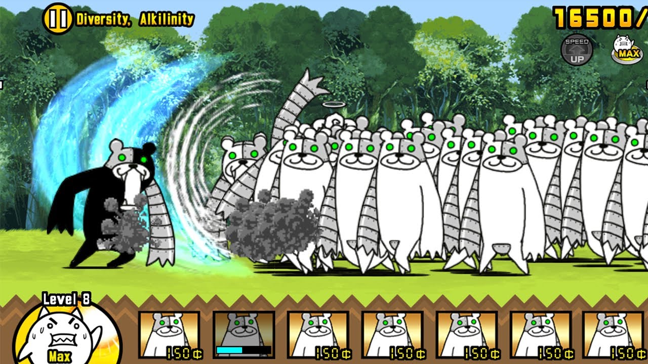 The Battle Cats Spam Cybear! (Metal) YouTube