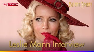 The Making of Blithe Spirit | Leslie Mann