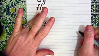 3rd Grade Dictation 2-12 (y = i) screenshot 5