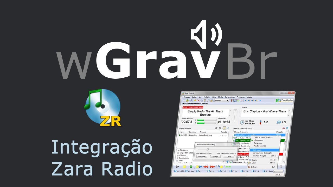 wGravBr - Integração - Zara Radio - YouTube