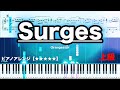 Surges Orangestar 上級 ピアノ楽譜 Surges Orangestar 上級 ピアノ楽譜