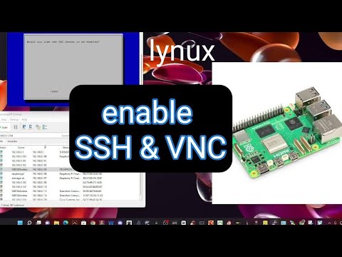 ENABLE - SSH & VNC Viewer CONNECTION TO RASPBERRY PI - YouTube