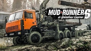 SPINTIRES MUDRUNNER #6: Mit dem TANKER durch den Fluss! | Offroad Simulation deutsch screenshot 2