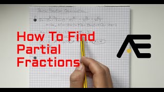 How To Find Partial Fractions