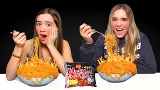 Celebrity Answering Spicy Questions & Eating Spicy Noodles! 🌶️ Wealth