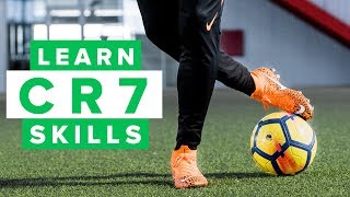 Learn More CR7 football skills | How to dribble like CR7 PT 2