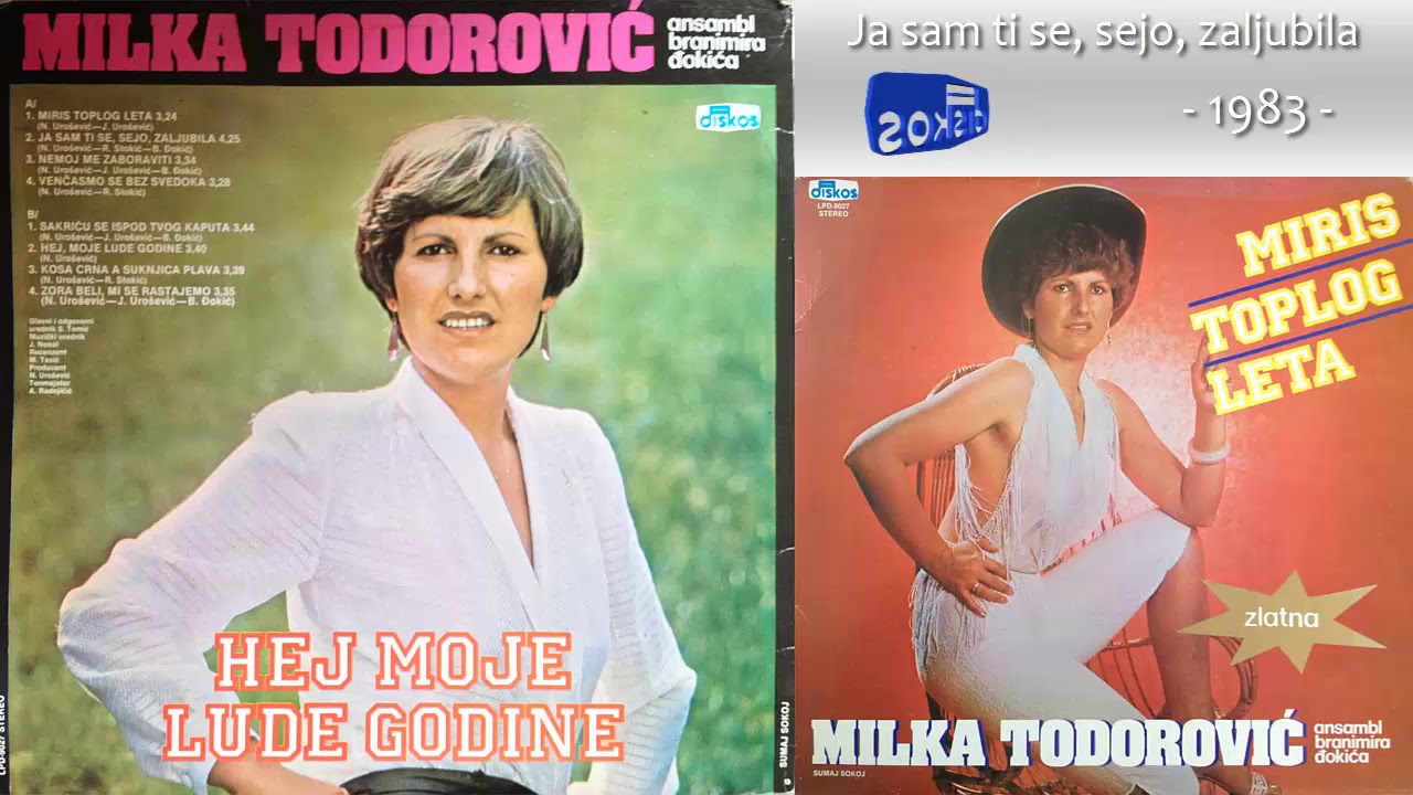 Milka Todorovic - Ja sam ti se, sejo, zaljubila - (Audio 1983)