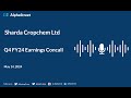 Sharda cropchem ltd q4 fy202324 earnings conference call