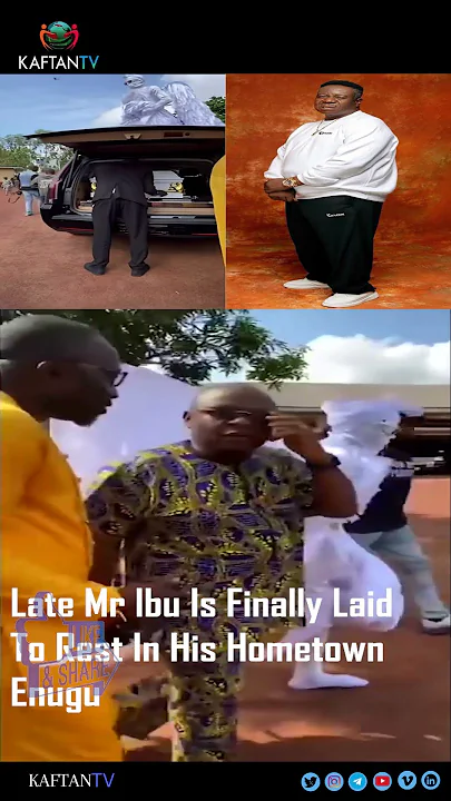 TRENDING | Late Mr Ibu Is Finally Laid To Rest In His Hometown Enugu Eastern Part Of Nigeria