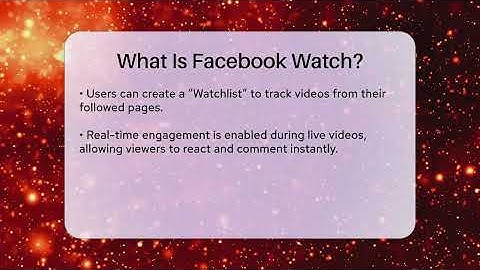 What Is Facebook Watch? - Talking Tech Trends
