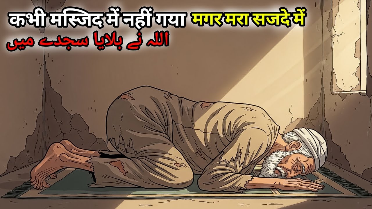 40 Saal Masjid Ke Bahar Baitha Raha 😢 | Maut Ke Baad Kya Hua? | Islamic Waqia