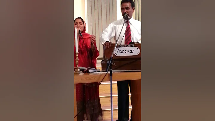 Pastor Latif Jacob and Razia Latif Singing in Sweden