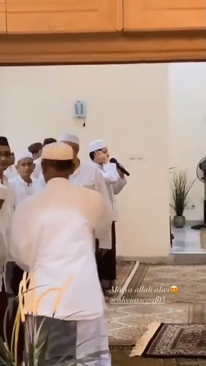 sayyid alwi assegaf merdunya mengumandangkan adzan ma sya allah