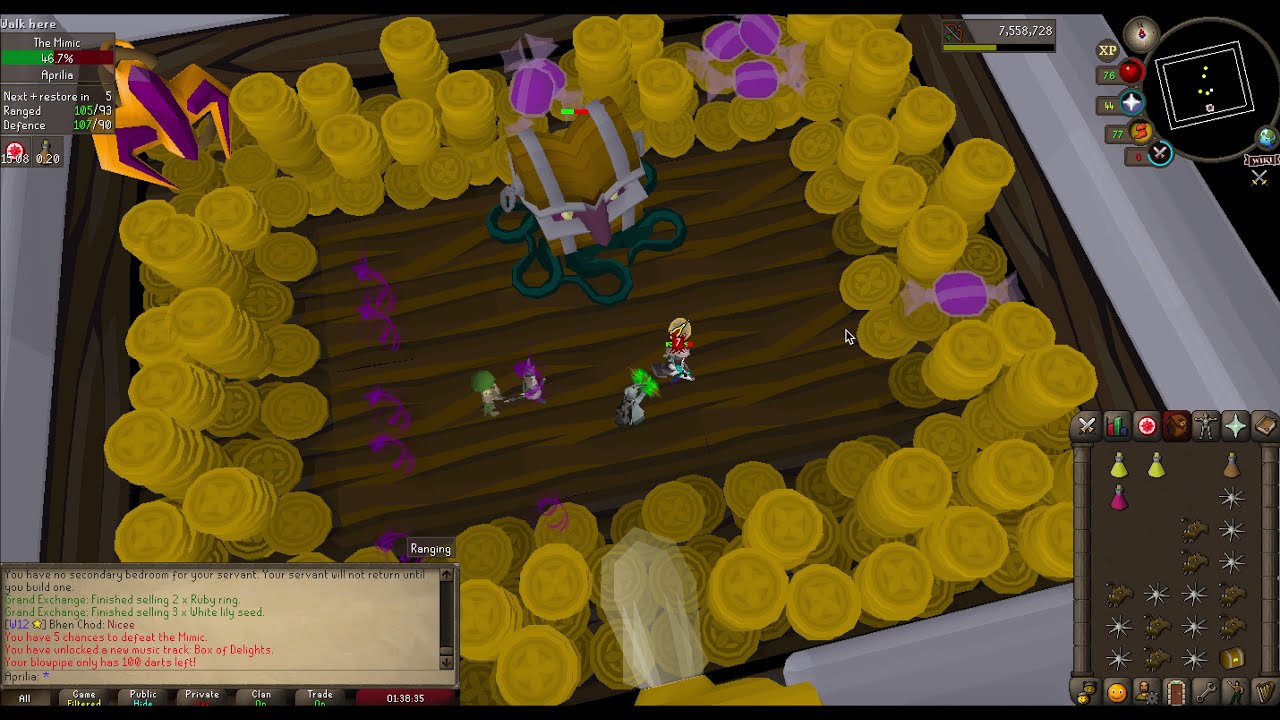 Как я убил босса-мимика