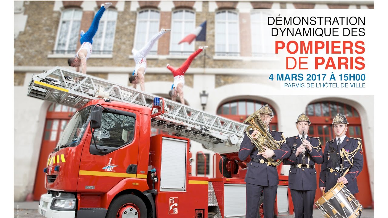 POMPIERS DE PARIS LE CLIP DES 50 ANS ! exposition paris 2019