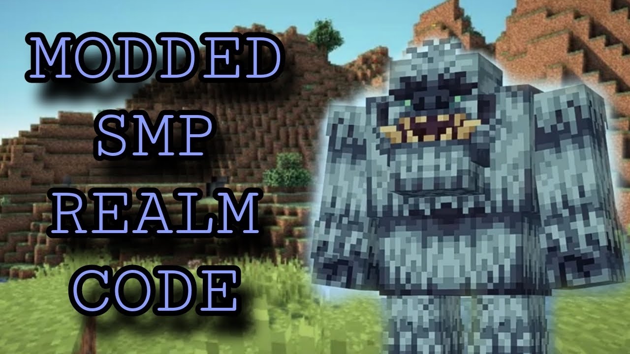 BEST MODDED SMP REALM CODE FOR MINECRAFT BEDROCK EDITION! - YouTube