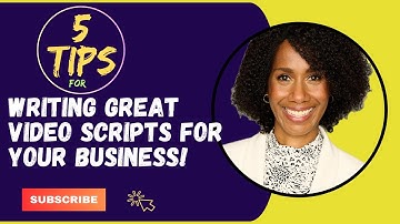5 Tips for Writing a Great Video Script