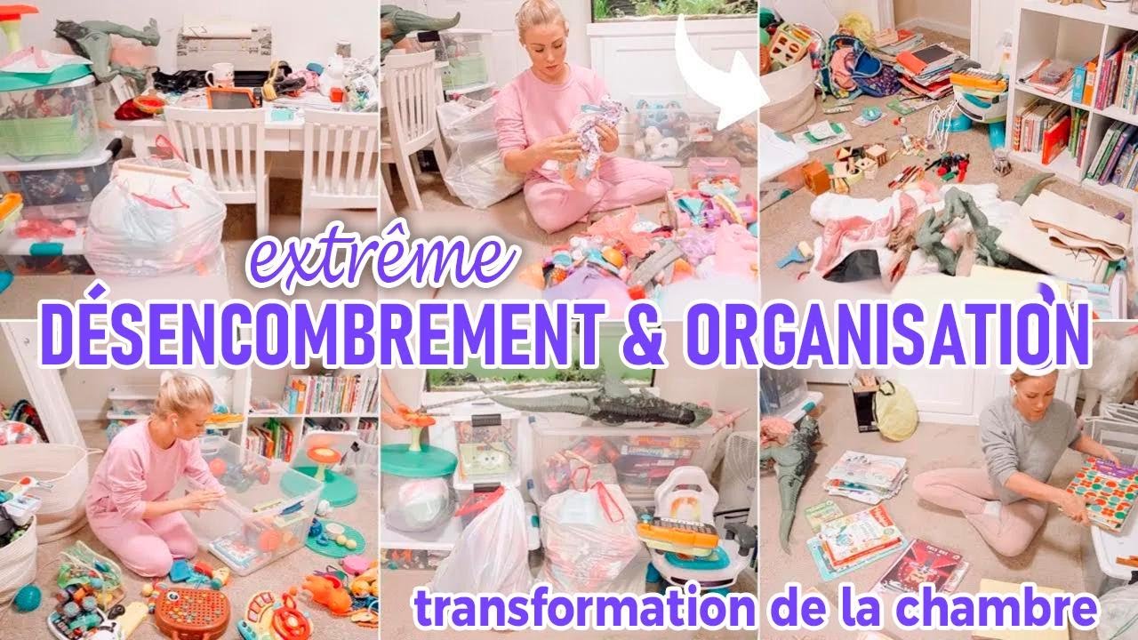 TRI EXTRÊME ET ORGANISATION // MOTIVATION POUR RANGER // NETTOYEZ AVEC MOI